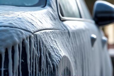 Aktivní pěna na autě